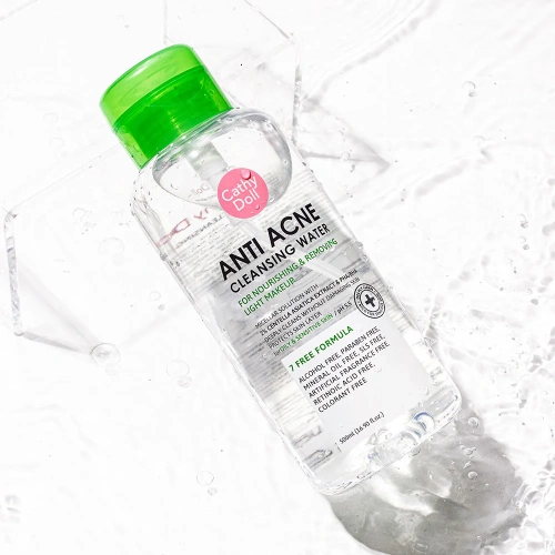 Cathy Doll Anti Acne Cleansing Water 500ml фото 5