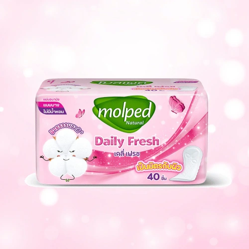 Molped แผ่นอนามัย Daily Fresh Slim 40pcs фото 2