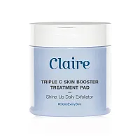 Claire Triple C Skin Booster Treatment Pad 60 Sheets