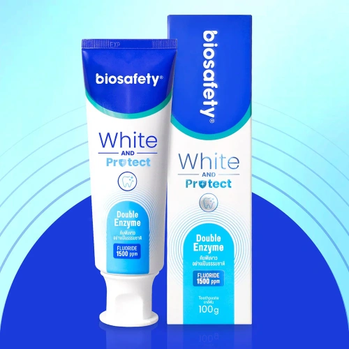 Biosafety White & Protect Toothpaste 100g фото 2 Biosafety White & Protect Toothpaste 100g фото 2