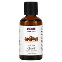 NOW Foods, Эфирное масло гвоздики , 59 мл