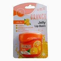 Бальзам для губ Jelly Lip Balm на основе кокосового масла и пчелиного воска. Таиланд ORANGE
