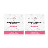 Lady White Aloe Vera Aura C&E Acne Soap [70g x 2pcs]