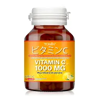 Tomin Vitamin C 1000mg Plus Vitamin D And Zinc 60 Capsules
