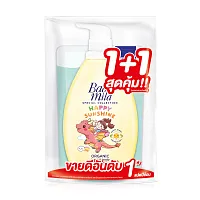 Babi Mild Bath Happy Sunshine Organic 800ml + Bioganik Refill 350ml