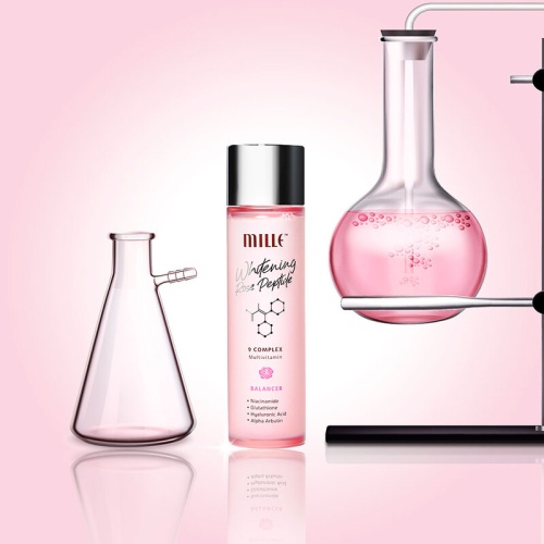 Mille Whitening Rose Peptide 9 Complex Balancer 130ml фото 3