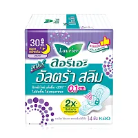 LAURIER ผ้าอนามัย Super Ultra Slim [22.5cm x 20pcs]