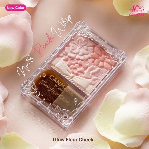 Canmake Glow Fleur Cheeks 5g фото 2