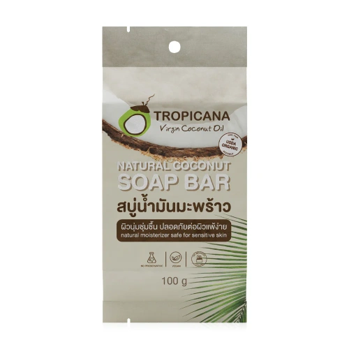 Tropicana Natural Coconut Soap Bar 100g Tropicana Natural Coconut Soap Bar 100g