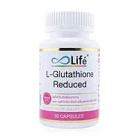 Life L-Glutathione Reduced 600mg 30 Capsules