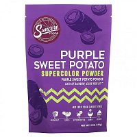 Suncore Foods, Purple Sweet Potato, суперцветный порошок, 142 г (5 унций)
