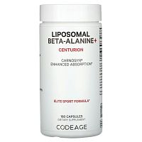 Codeage, Liposomal Beta-Alanine +, Centurion, 180 капсул