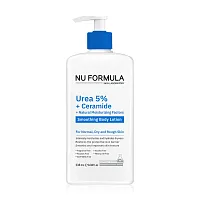 Nu Formula Urea 5% + Ceramide + Natural Moisturizing Factors Smoothing Body Lotion 238ml