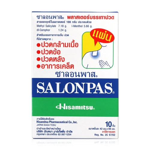 Set Salonpas Medicated Plaster 10pcs