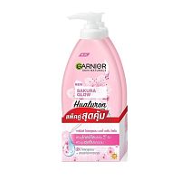 Garnier Body Sakura Glow Nourishing Radiance Serum Milk UV 400 Ml. Twin Pack