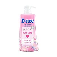 D-nee Body Bath Dewy Shine 450 Ml. ครีมอาบน้ำ ผิวสวย ชุ่มชื้น ฉ่ำโกลว์