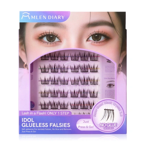 MLEN DIARY Glueless Falsies 7 Rows