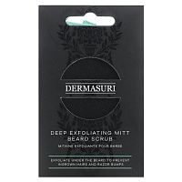 Dermasuri, Отшелушивающее средство для лица и шеи для мужчин с бородой, 1 шт.