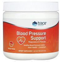 Trace Minerals ®, Blood Pressure Support Magnesium Powder, Orange Mango, 5.3 oz (150 g) Trace Minerals ®, Blood Pressure Support Magnesium Powder, Orange Mango, 5.3 oz (150 g)