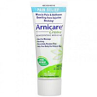 Boiron, Крем Arnicare, избавление от боли, без запаха, 2,5 унций (70 г)