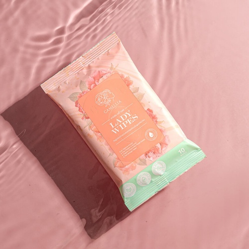 CAMELLIA Lady Wipes 10 Sheets фото 4