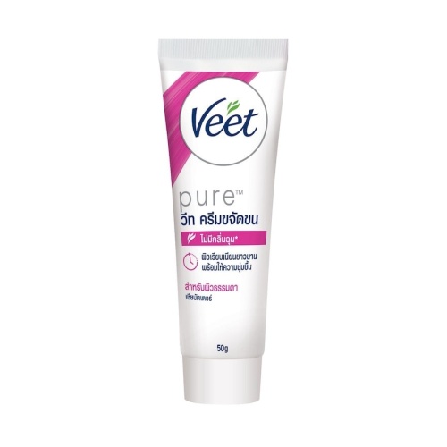 Veet Hair Removal Cream Pure Shea Butter 50 G. ครีมกำจัดขน แว๊กซ์ขน Veet Hair Removal Cream Pure Shea Butter 50 G. ครีมกำจัดขน แว๊กซ์ขน