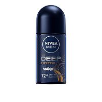 Nivea Men Roll On Deep Espresso 50 Ml. ผู้ชาย โรลออน ลดเหงื่อ ระงับกลิ่นกาย