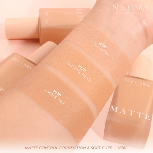 NEE CARA Matte Control Foundation 30g фото 3