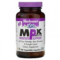 Bluebonnet Nutrition, MPX 1000, поддержка предстательной железы, 120 вегетарианских капсул