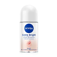 NIVEA Extra Bright Premium Fragrance Velvet Romance Peony Roll On 50ml