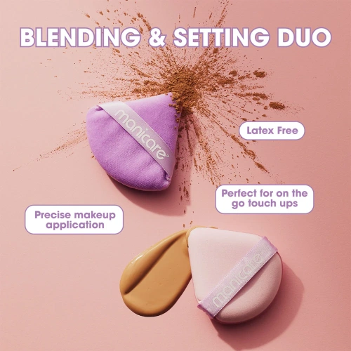 Manicare Wet & Dry Beauty Puffs 2pcs фото 2