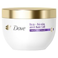 Dove Treatment Mask Hya + Biotin Anti-Hair Fall Bio-P 265 G.