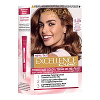 L'Oreal Paris Excellence Creme No.4.35 Dark Chocolate Brown