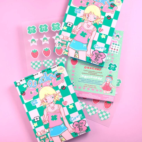 grrrbeauty Hydrocolloid Acne Patches 12 Dots фото 4