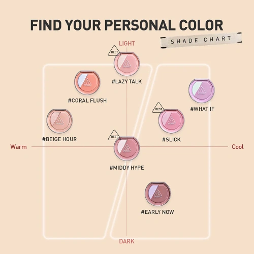 3CE Blush Lighter 4.3g фото 3 3CE Blush Lighter 4.3g фото 3