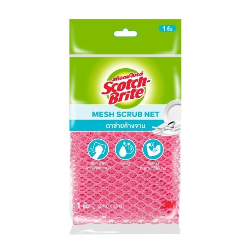 3M Scotch-Brite Mesh Scrub Net Dish Wash 1 Pc