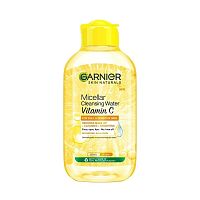 Garnier Skin Naturals Micellar Cleansing Water Vitamin C 125 Ml. เช็ดล้างเครื่องสำอาง