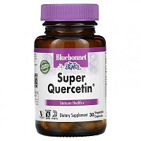 Bluebonnet Nutrition, Super Quercetin, Immune Health, 30 Vegetable Capsules