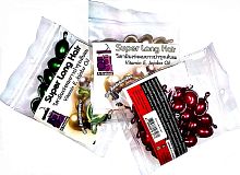 Лечебные капсулы для роста волос с Витамином E и Маслом Жожоба, Super Long Hair, 50 капсул, Таиланд