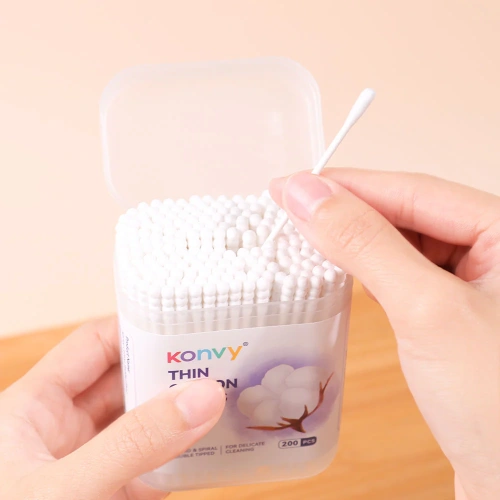 Konvy Cotton Swabs Double Purpose 100pcs фото 5