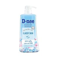 D-nee Body BathGlassy Skin 450 Ml. ครีมอาบน้ำ ผิวใส ชุ่มชื้น ดูสุขภาพดี