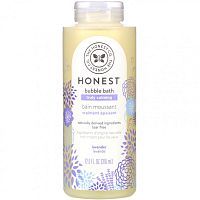 The Honest Company, Поистине успокаивающая пена для ванн, лаванда, 12,0 жидких унций (355 мл)