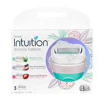 Schick Intuition Variety Edition Blades 3'S Refill