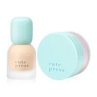 Cute Press Hybrid Weightless Brightening Loose Powder 10g