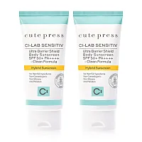 Cute Press Ci-Lab Ultra Barrier Shield Body Sunscreen SPF50+ PA++++ [75g x 2pcs]