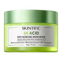 Skintific 3X Acid Anti-Acne Gel Moisturizer 30 g.