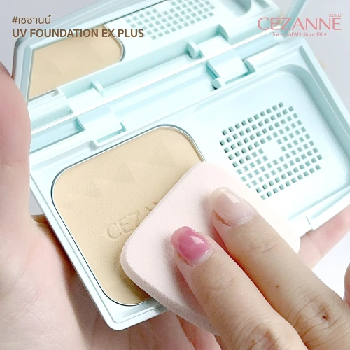 Cezanne UV Foundation EX Plus Refill 11g фото 3