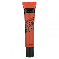 L.A. Girl, Blendable Cheek + Lip Color, мягкие матовые кремовые румяна, Hot Shot, 8 мл (0,27 жидк. Унции)