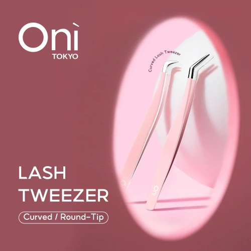 Oni Round-Tip Lash Tweezer фото 2