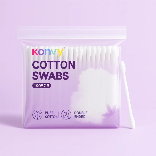Konvy Cotton Swabs Bag Packaging 100pcs фото 2
